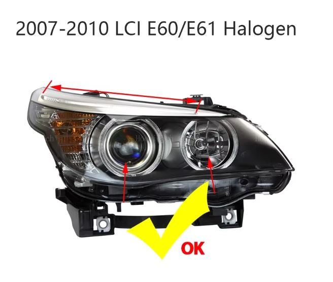 BMW E60 LCI Angel Eye Upgrade Kit
