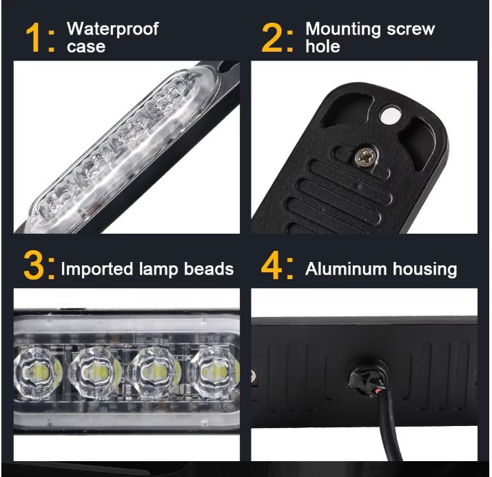 LED White Side Lights