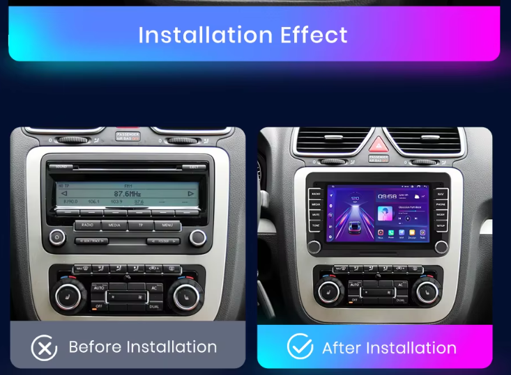 VW Touchscreen Radio - Apple CarPlay/Bluetooth