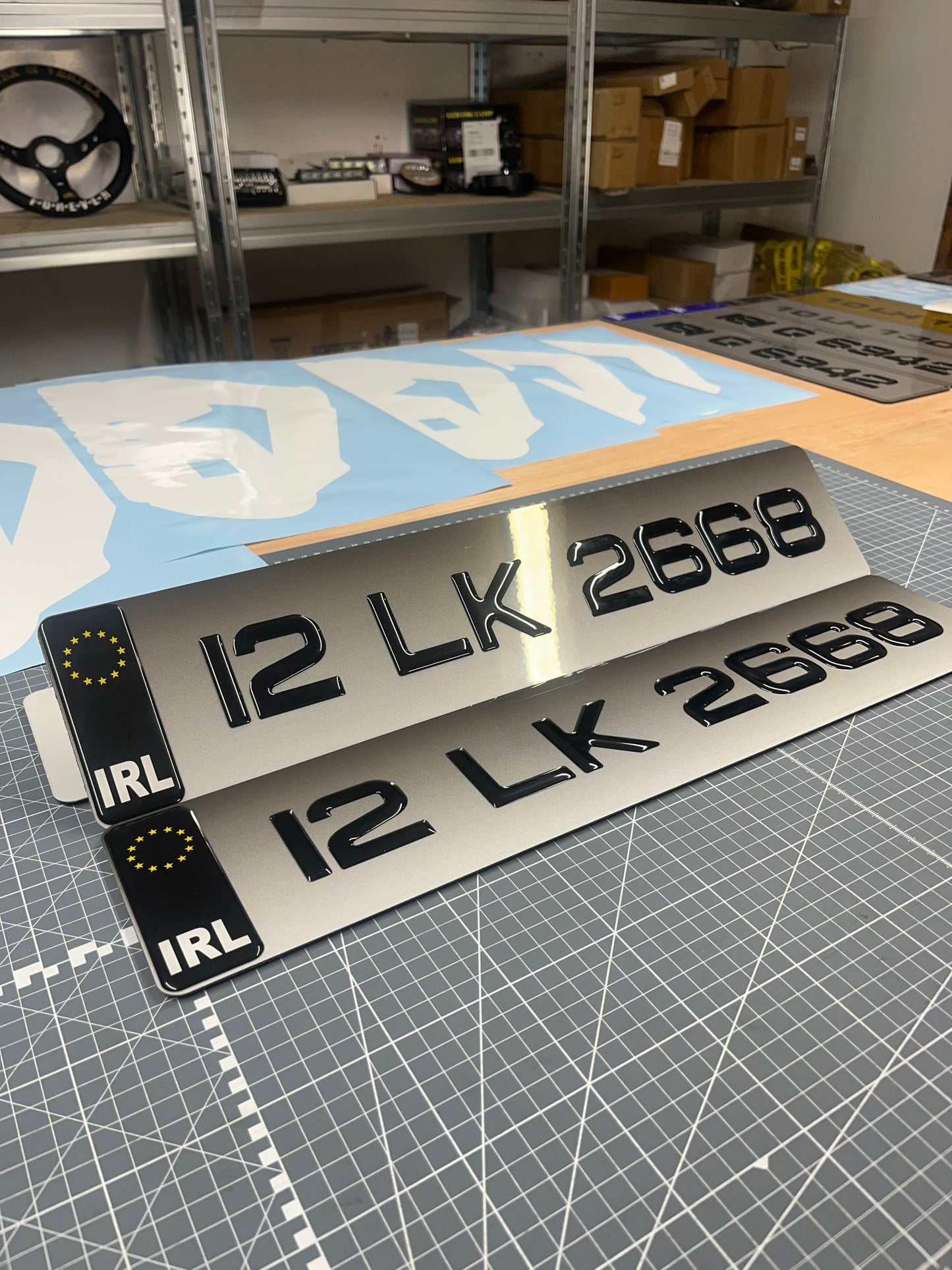 3D Fade Tint Gel Plates