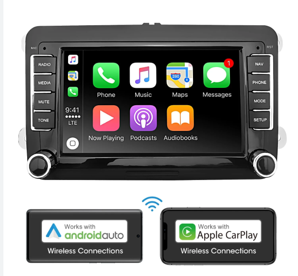 VW Touchscreen Radio - Apple CarPlay/Bluetooth