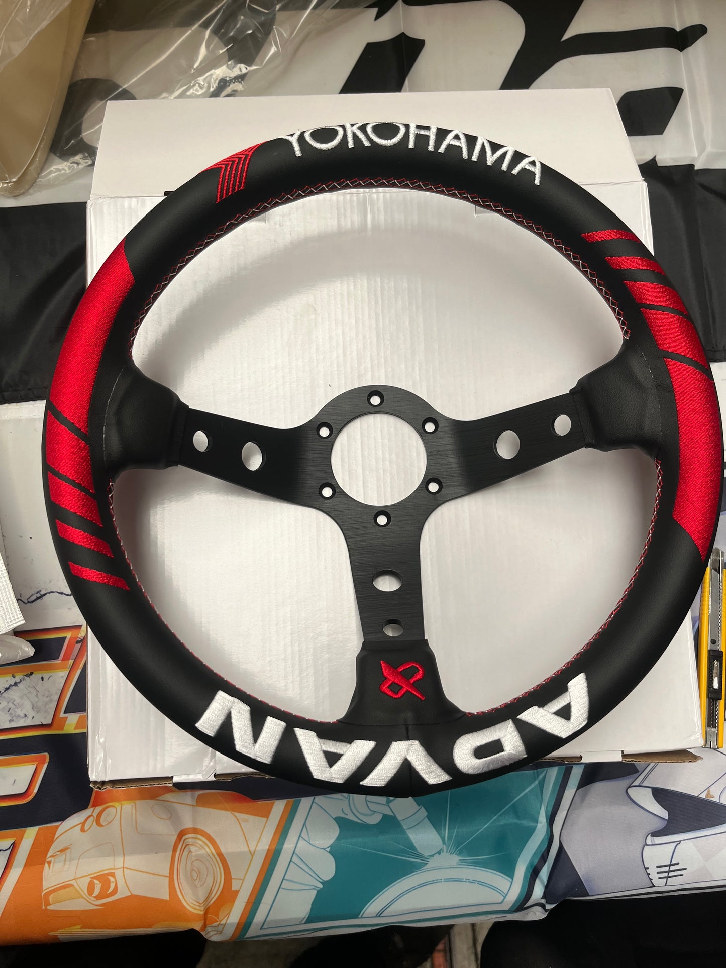 Advan Deep Dish Steering Wheel