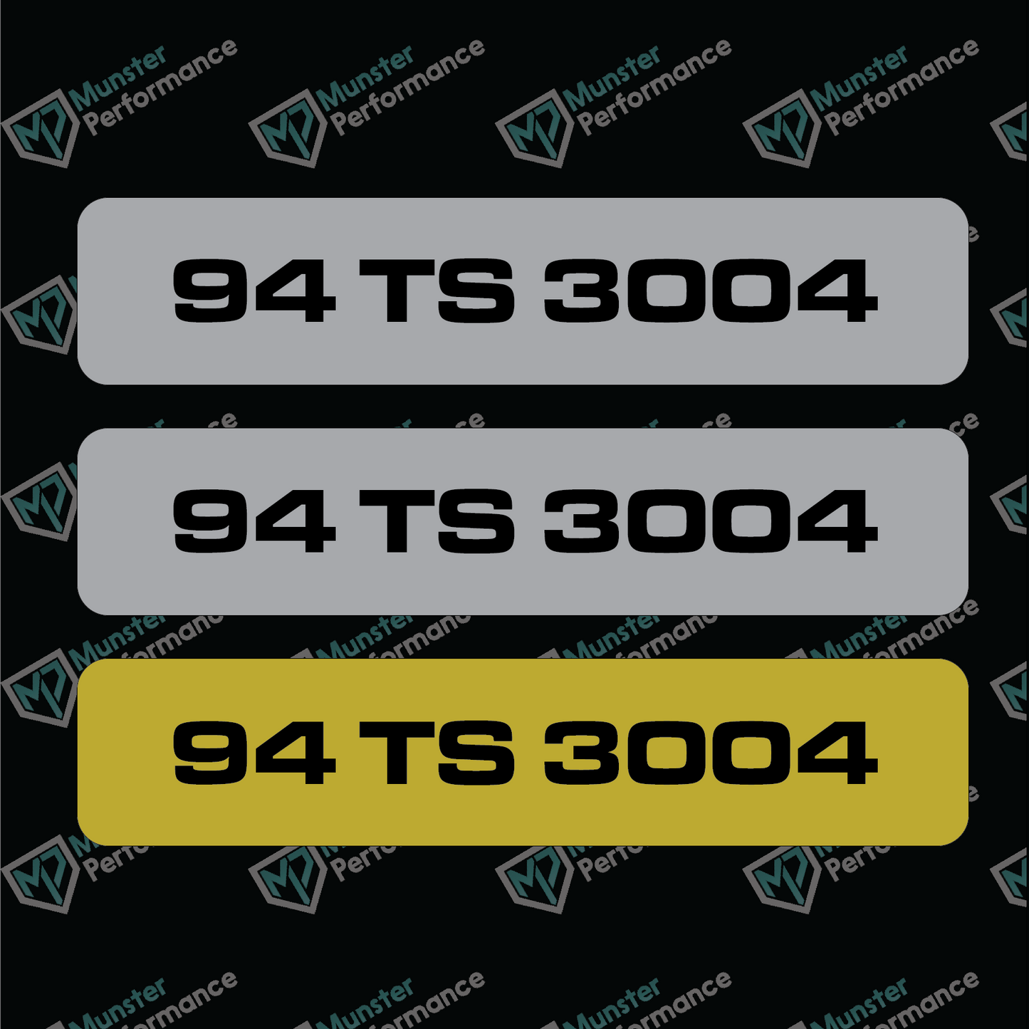 Tinted Metro's - MP003