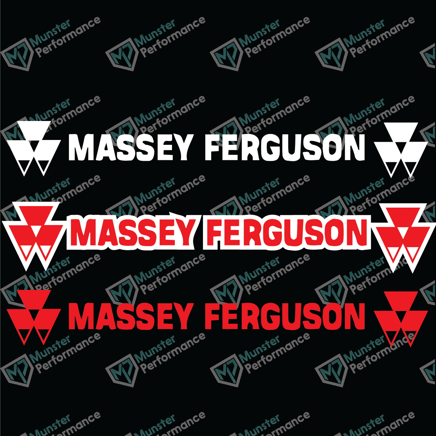 Massey Ferguson Window Sticker