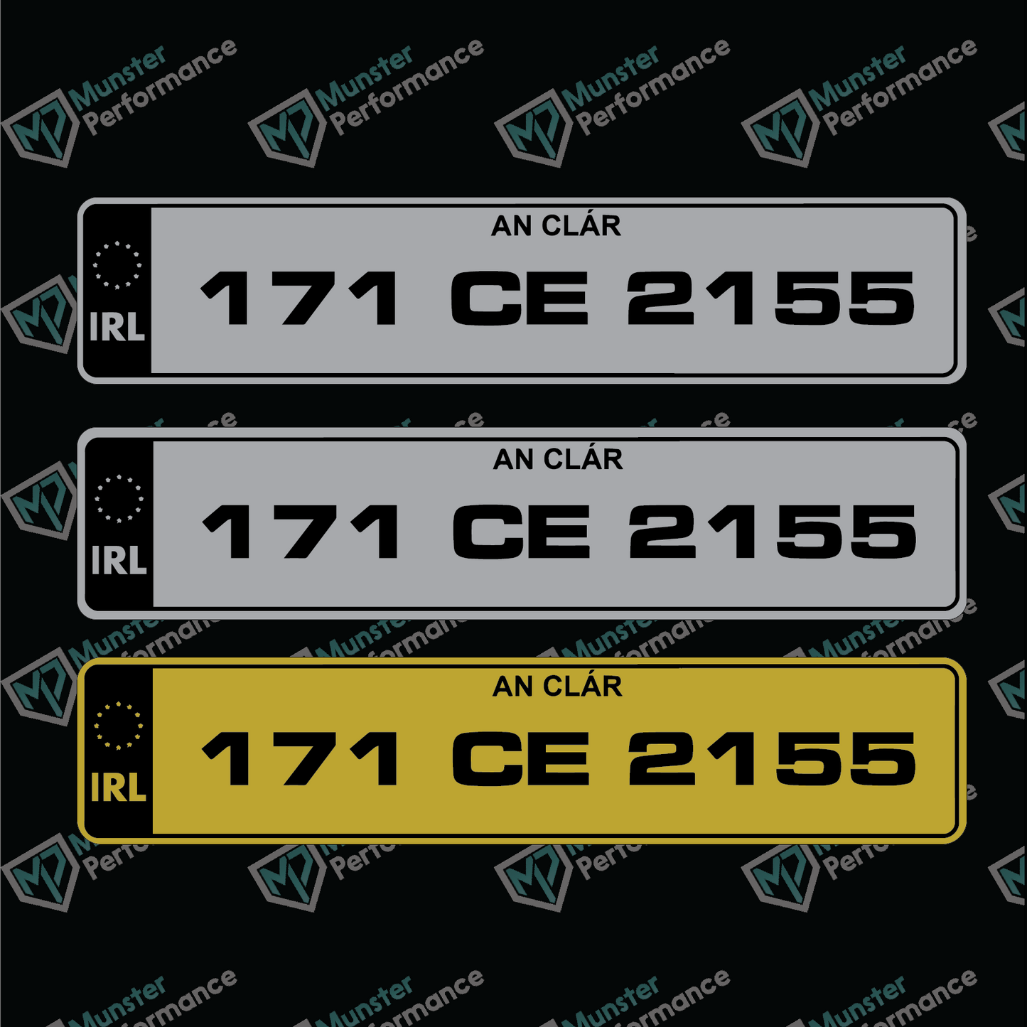 Black IRL Tinted Metro's - MP005