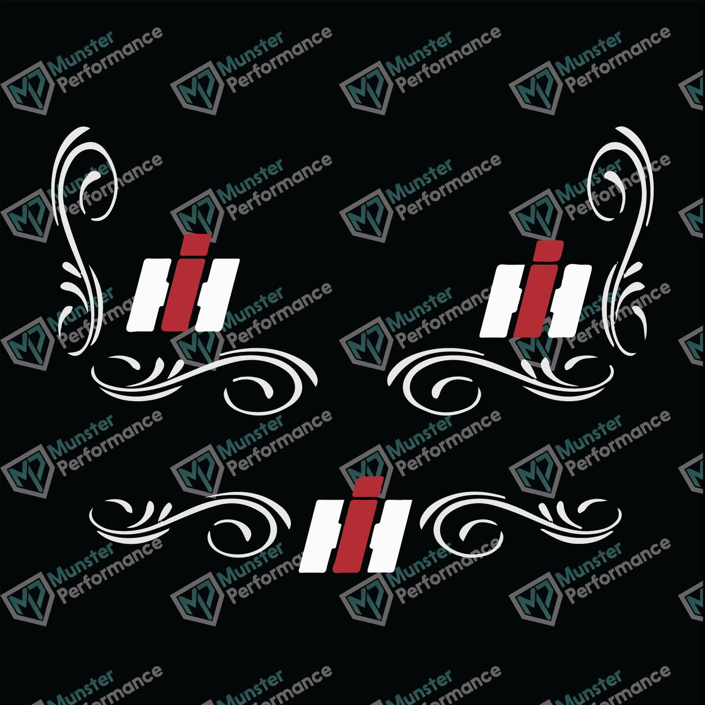 Case International Window Swirls