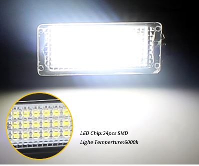 VW/Audi LED Number Plate Lights