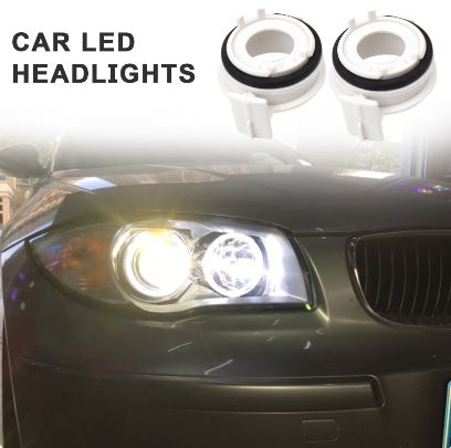 H7 LED Headlight Adapters - E46/E65/E90