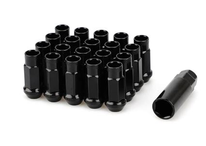 Steel Wheel Nuts M12x1.5 BLACK