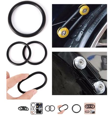 Replacment Quick release Bumper Bands 4 Pack