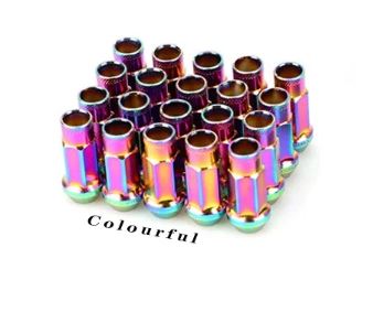 Steel Wheel Nuts M12x1.5 NEO CHROME