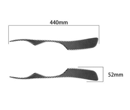 IS200/Altezza Carbon Fiber Eyelid Rounded
