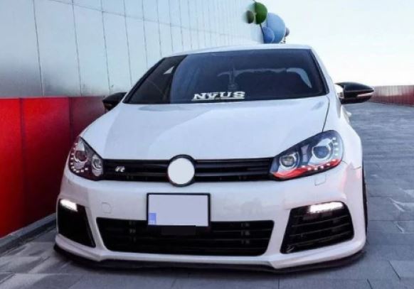 VW Golf MK6 Gloss Black Mirror Caps