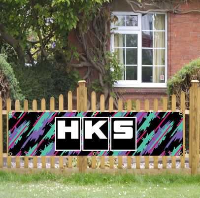 HKS Originial Garage Banner