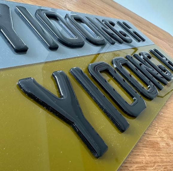 4D Tinted Gel Capped Plates