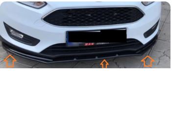 Ford Focus Mk3.5 Max Style Splitter