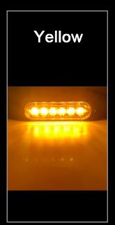 4 LED Strobe Warning Light x1