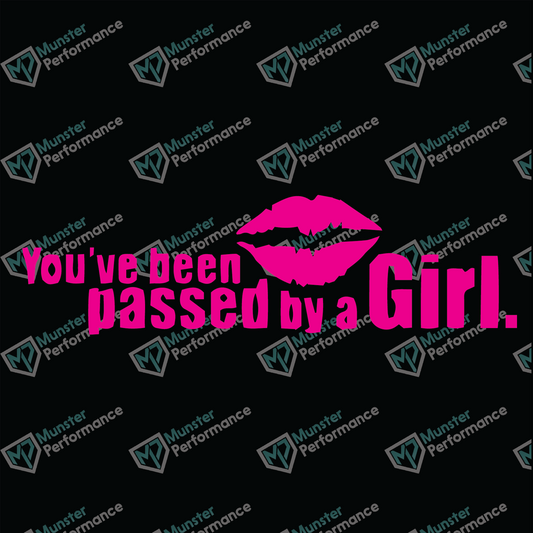 You've Been Passed By A Girl