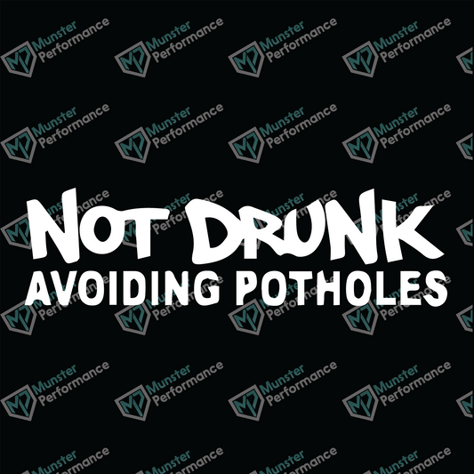 Not Drunk Avoiding Potholes