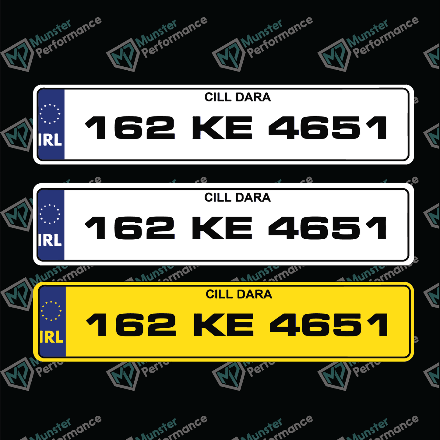 Blue IRL Untinted Metro's - MP007