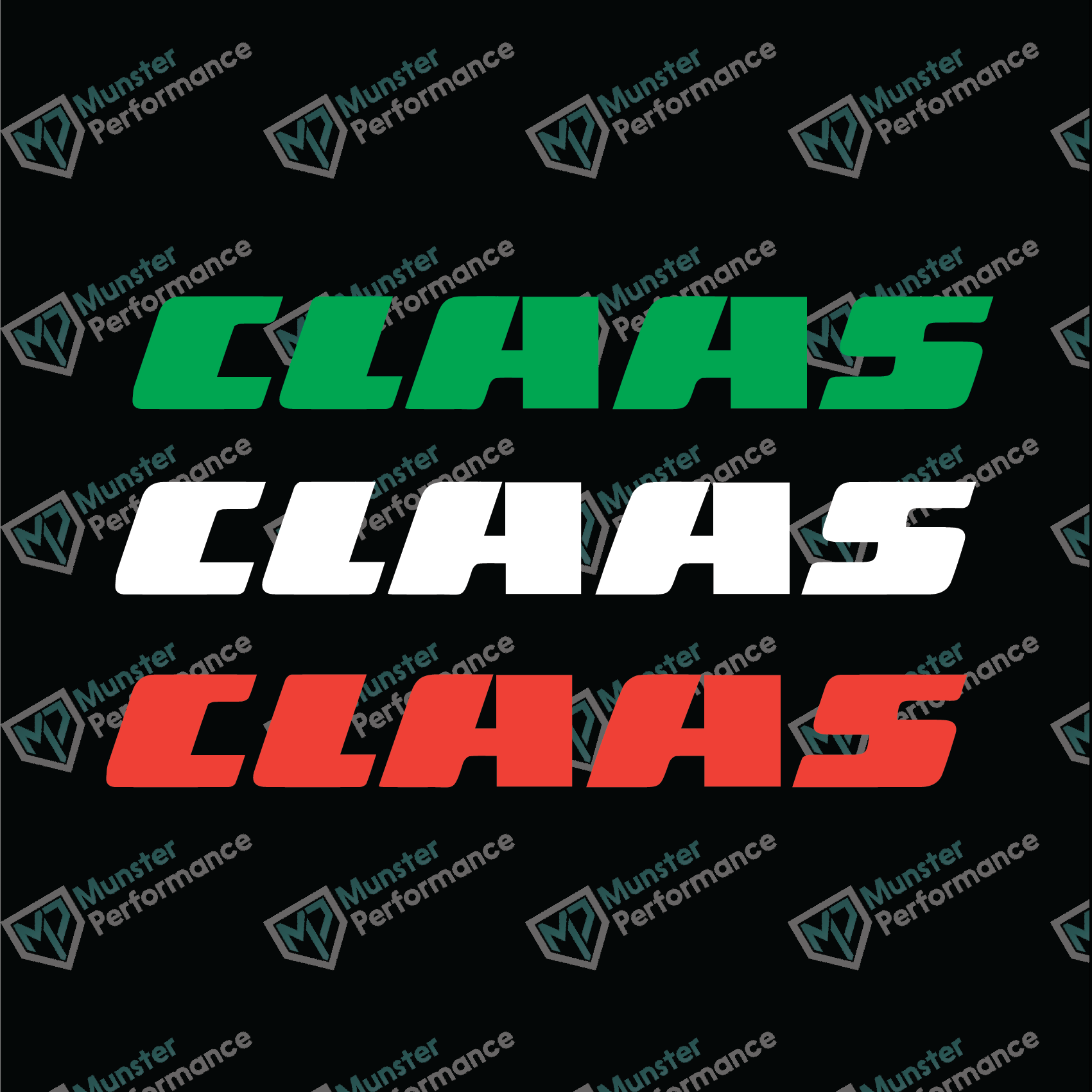 High Class Front Window Sticker Class Window Sticker – Munster Performance
