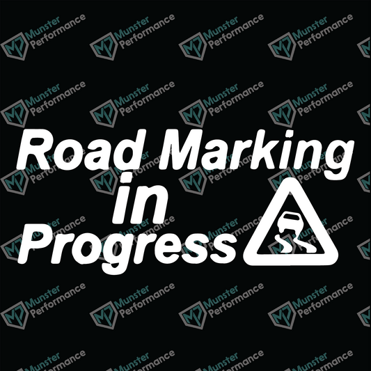 Road Marking In Progress