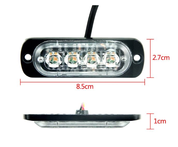 LED Amber Side Lights