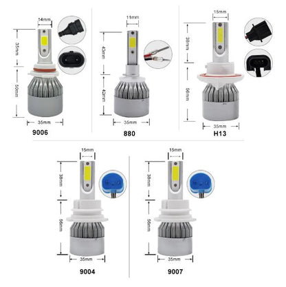 C6 LED's - 6000K