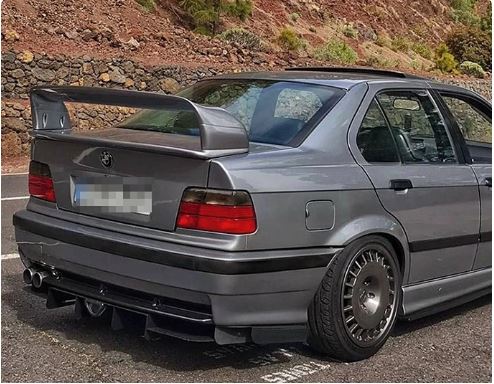 BMW E36 Coupe/Saloon GT High 3 piece Spoiler