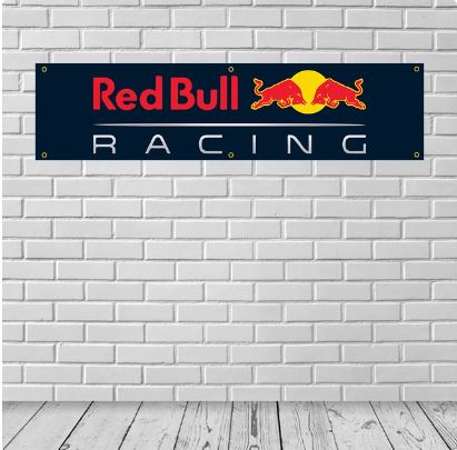 Redbull Racing Garage Banner